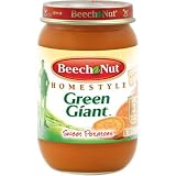Beechnut Homestyle Green Giant stage 3, 6 oz bottles -18 pack