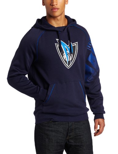 NBA Men's Dallas Mavericks Hoops Pullover Hood (Blue, Large)