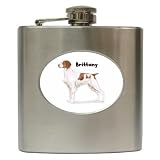 Brittany Hip Flask (6 oz)
