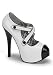 Women's Criss Cross Velcro Strap Pump