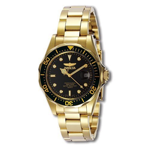 Invicta Men's 8936 Pro Diver Collection 23k Gold Plated Watch