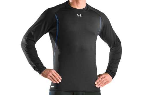 Men's ColdGear® UA BaseTM 2.0 Longsleeve Crew Tops by Under Armour Large