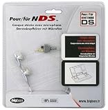 : Casque stéréo avec microphone intégré pour DS/ DS LITE