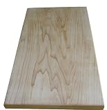 Hard Maple Cutting Board, with Feet, Mineral Oil Finish, Made By Hand in the USA