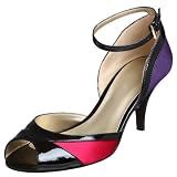 Nine West Women's Finaldi Ankle Strap Peep Toe Pump