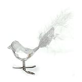 Swarovski Crystal Winter Bird Clip