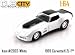 Jada Dub City White 1969 Corvette ZL-1 1:64 Scale Die Cast Car Image