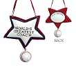 Baseball World's Greatest Coach Christmas Ornament