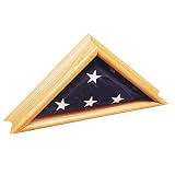 Deluxe Oak Case for Flags- 24 x 12.5