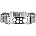 Inox Jewelry 316L Stainless Steel Cut Out Hole Bracelet
