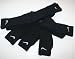 Nike Men's Soft-Dry Moisture Wicking Performance Crew Socks 6 Pack - Shoe Size: 8-12 Black - Made in USA