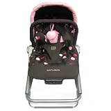 Maclaren Baby Gap Techno Rocker - Coffee/Brown Pink Dots
