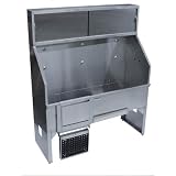 Edemco 48In Stainless Steel Tub w/Ramp R-Plumb S