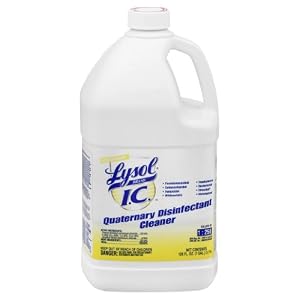 Lysol Professional Quaternary Disinfectant Cleaner Concentrate, 128 Ounce