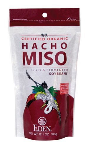 Eden Hacho Miso, Organic - Soybean, 12.1-Ounce Packages (Pack of 4) by Eden Organic