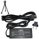 HQRP Replacement AC Adapter / Power Supply for Canon VIXIA HG20, VIXIA HG21 Digital Camcorder - (incl. USA Plug & Euro Adapter) + Mini Tripod