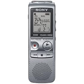 Sony ICDBX800 MP3 Digital Voice Recorder with Large Speaker and Long Battery Life