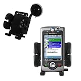 Motorola A1010 Flexible Car Windshield Holder - Gomadic Brand