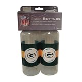 Baby Fanatic Green Bay Packers Baby Bottles - set of 2