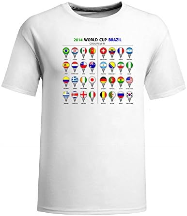 2014 FIFA World Cup Brasil Soccer - Men's Cotton T-Shirt