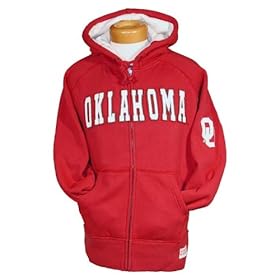 Buy Oklahoma Sooners Colosseum Burn Full Zip Hood by Colosseum