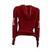 Disney - Women's Minni Patches Chenille Hoodie Sweatshirt - Red