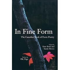 In Fine Form: The Canadian Book of Form Poetry