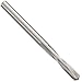 Precision Twist D12F Solid Carbide Short Drill Bit, Uncoated (Bright) Finish, Round Shank, Slow Spiral Flute, 135 Degree Point Angle
