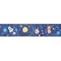 Blue Mountain Wallcoverings SR129405 Just for Kids Outer Space Self-Stick Wall Border
