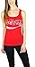 Coca-Cola Womens Tank Top Red