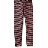オールドネイビー OLD NAVY/ プリントジャージレギンス バーガンディーストライプ ボトムスレギンス XXL (16歳)【並行輸入】