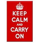 Giant Keep Calm & Carry On Flag