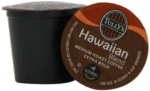 Tully's Coffee Hawaiian Blend K-Cups, 24 Count