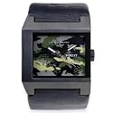 Quiksilver Hazard Analog Mens Fashion Watch Leather strap