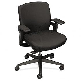 HON FWC3HPBNT10T F3 Series Low-Back Work Chair, Black Upholstery by Hon
