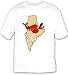 T-shirt with maine, lobster