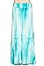 Frumos Womens Hand Craft Tie Dye Span Maxi Skirt Long Skirt