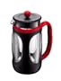 Bodum Young Press 34-Ounce Coffee Press, Black with Red Trim