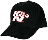 K&N 88-12068 Black Hat with K&N Racing Logo