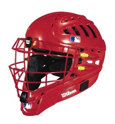 Wilson Silver Series Shock FX 2.0 Baseball Catcher's Helmet (Black/Small-Medium, 6 1/8 - 7 1/8) On Sale