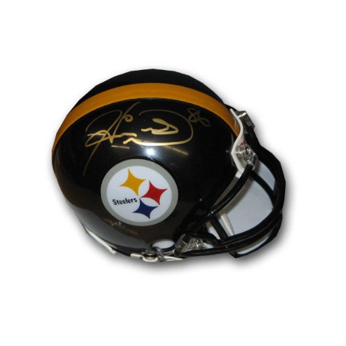 Autographed Hines Ward Pittsburgh Steelers mini replica helmet
