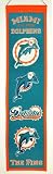 NFL Miami Dolphins Heritage Banner