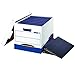 Bankers Box Binderbox Heavy-Duty Storage Boxes, Binders, 12" x 12.25" x 18.5", 12 Pack (0073301) by Bankers Box