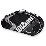 Wilson K Pro Tour Black Triple Tennis Bag - Z8501