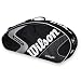 Wilson K Pro Tour Black Triple Tennis Bag - Z8501