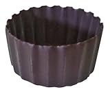 15pc Dark Chocolate Rock Cups Kosher-dairy Large Chocolate Shells