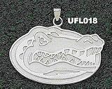 Univ Of Florida Gator Head Giant Charm/Pendant -14K/10K, Stainless Steel or Gold Plated