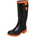 Rocket Dog Women's Water Dog Rain Boot,Black,10 M