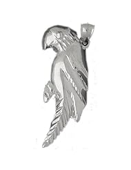 Clevereves 14K White Gold Pendant Parrot 10 - Gram(s)