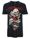 Ed Hardy T-Shirt "Death of Love/L.A.Tiger" Herren Schwarz